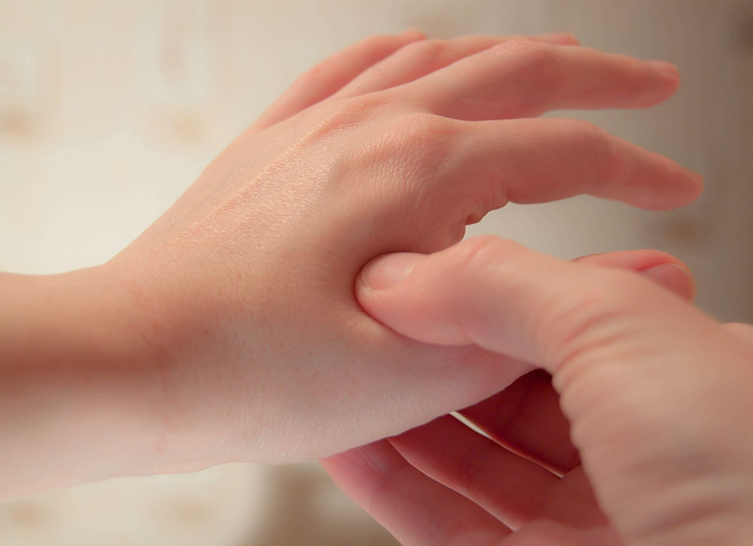 accupressure self-massage